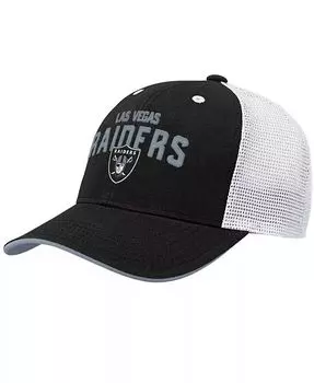 Черная кепка Big Boys Las Vegas Raiders Core Lockup Snapback Outerstuff, черный