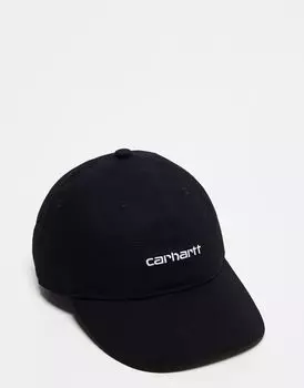 Черная кепка Carhartt WIP с надписью