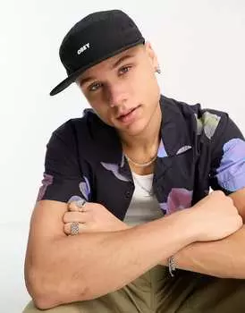 Черная кепка для технолагеря Obee