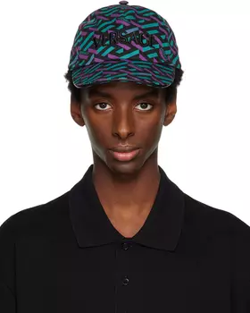 Черная кепка \La Greca\"" Versace