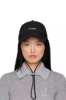 Черная кепка Les Classiques 'The Artichaut' JACQUEMUS