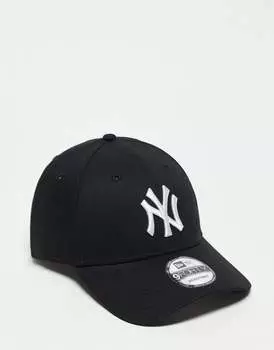Черная кепка с логотипом New Era MLB 9Forty NY Yankees