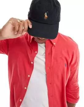 Черная кепка с логотипом Polo Ralph Lauren