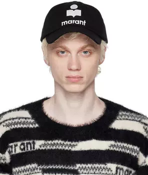 Черная кепка Tyron Isabel Marant, черный/экрю