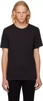 Черная классическая футболка rag & bone