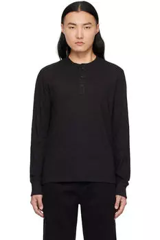 Черная классическая хенли Flame rag & bone