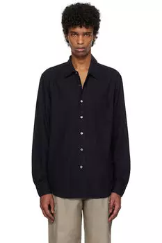 Черная классическая рубашка OUR LEGACY