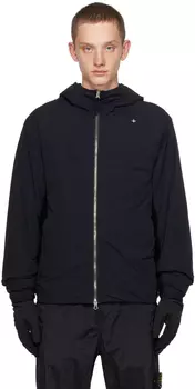 Черная комфортная куртка Stellina Stone Island