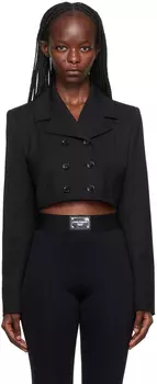 Черная короткая куртка Dolce & Gabbana