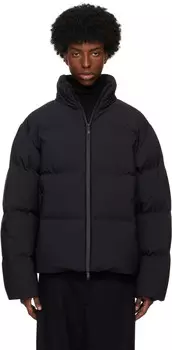 Черная короткая куртка-пуховик Misonet Moncler
