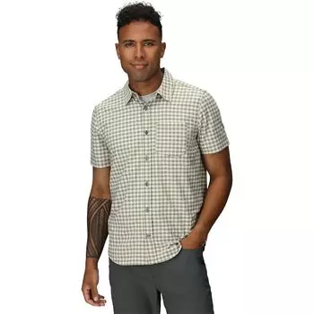 Черная короткорукавная рубашка Outdoor Research, зеленый