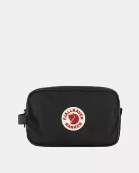 Черная косметичка унисекс на молнии Fjllrven Gear