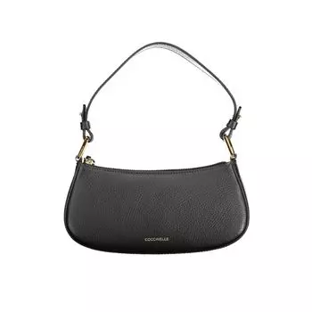 Черная кожаная сумка Coccinelle