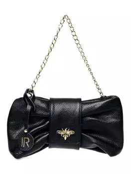 Черная кожаная сумка Isabella Rhea, черный