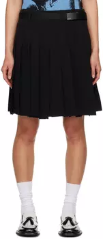 Черная кружевная мини-юбка EYTYS