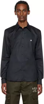 Черная культовая рубашка MA AMIRI