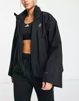 Черная куртка adidas Sportswear