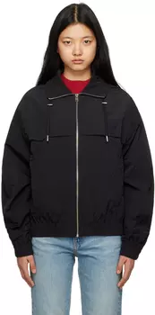 Черная куртка Ami De Cur AMI Alexandre Mattiussi