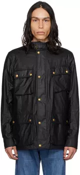 Черная куртка Belstaff Fieldmaster