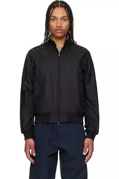 Черная куртка-дождевик Reppe Moncler