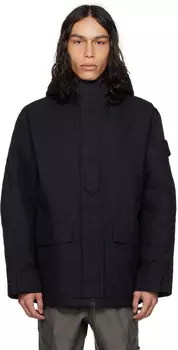 Черная куртка Ghost Piece Stone Island