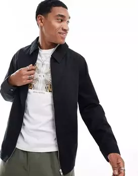 Черная куртка Harrington ASOS