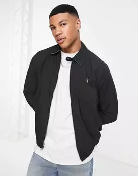 Черная куртка харрингтон Polo Ralph Lauren