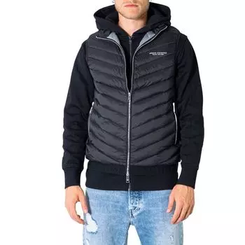 Черная куртка из полиэстера Armani Exchange