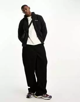 Черная куртка из шерпы с полной молнией Columbia Rugged Ridge III