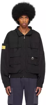 Черная куртка карго Double Rainbouu