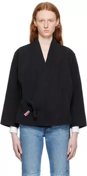 Черная куртка-кимоно Paris Paris Kenzo