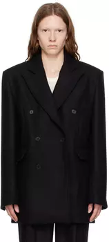 Черная куртка "Кун" Loulou Studio