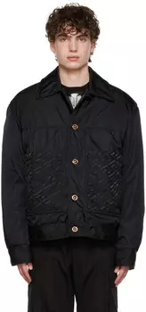 Черная куртка \La Greca\"" Versace