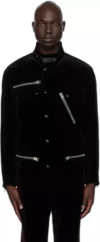 Черная куртка на молнии TOM FORD