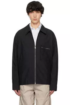 Черная куртка на молнии WOOYOUNGMI