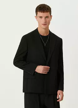 Черная куртка оверсайз Academia