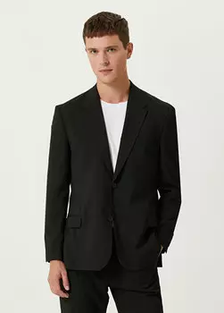 Черная куртка оверсайз Academia