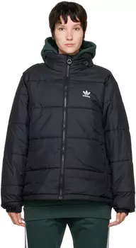 Черная куртка-пуховик Essentials adidas Originals