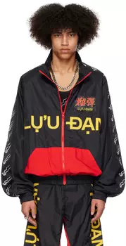 Черная куртка-ракушка LU'U DAN