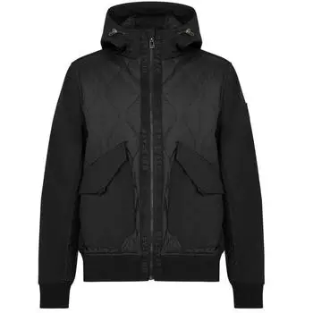 Черная куртка с капюшоном Limiter Belstaff, черный