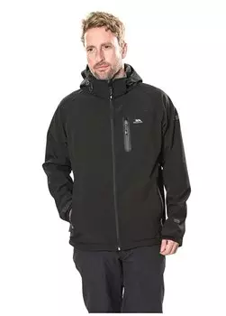 Черная куртка с капюшоном MAJKSSM20007 Trespass, черный