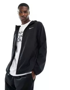 Черная куртка с капюшоном Nike Versality Dri-FIT Form
