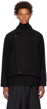 Черная куртка с начесом Jan-Jan Van Essche