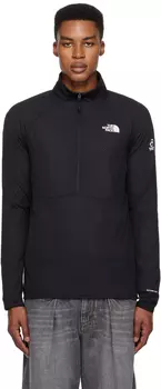 Черная куртка с полумолнией The North Face