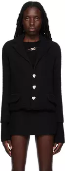 Черная куртка с сердечком MACH & MACH