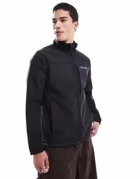 Черная куртка Softshell Berghaus Ghlas 3.0