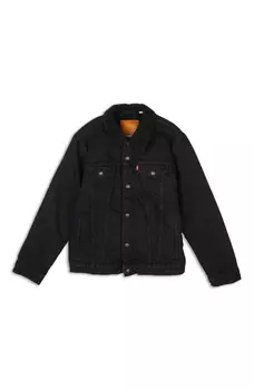 Черная куртка Type Iii Sherpa Trucker Levi's