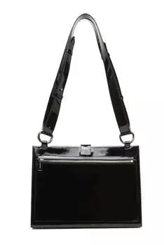 Черная лакированная сумка BOYAROVSKAYA
