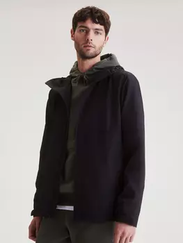 Черная легкая куртка на молнии George., черный