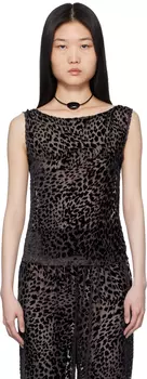 Черная майка Alexa Caro Editions